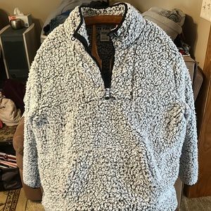 Pink by Victorias Secret XL quarter zip fleece